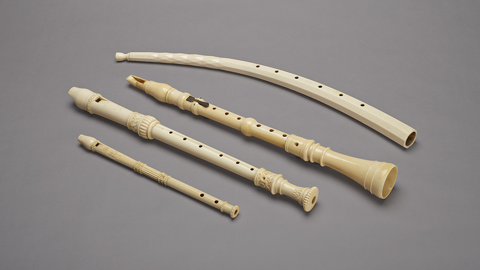 Ivory woodwind instruments